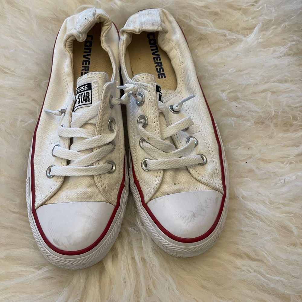 Converse Chuck Taylor All Star White Low Top Sneakers Women’s Size 7